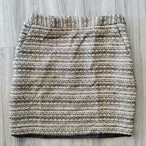 Aqua Mini Pencil Skirt Size 2